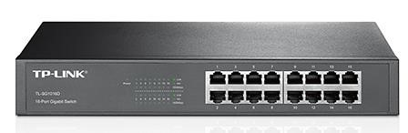 TP-Link Easy Smart switch TL-SG1016DE (16xGbE, fanless)