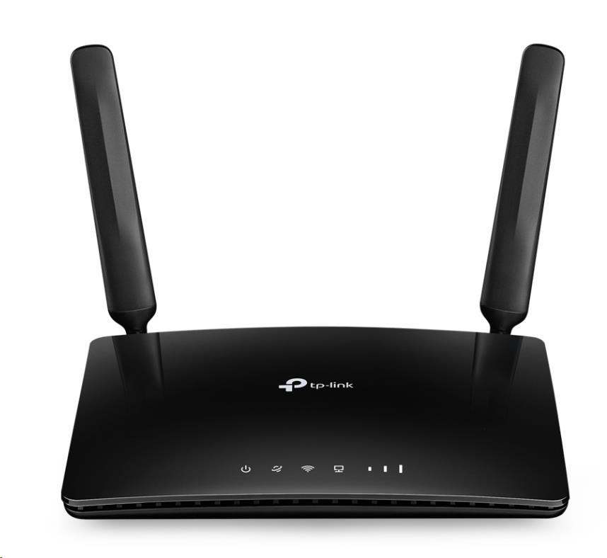 TP-Link Archer MR400 WiFi5 router (AC1200, 4G LTE, 2,4GHz/5GHz, 3x100Mb/s LAN, 1x100Mb/s LAN/WAN, 1xmicroSIM)