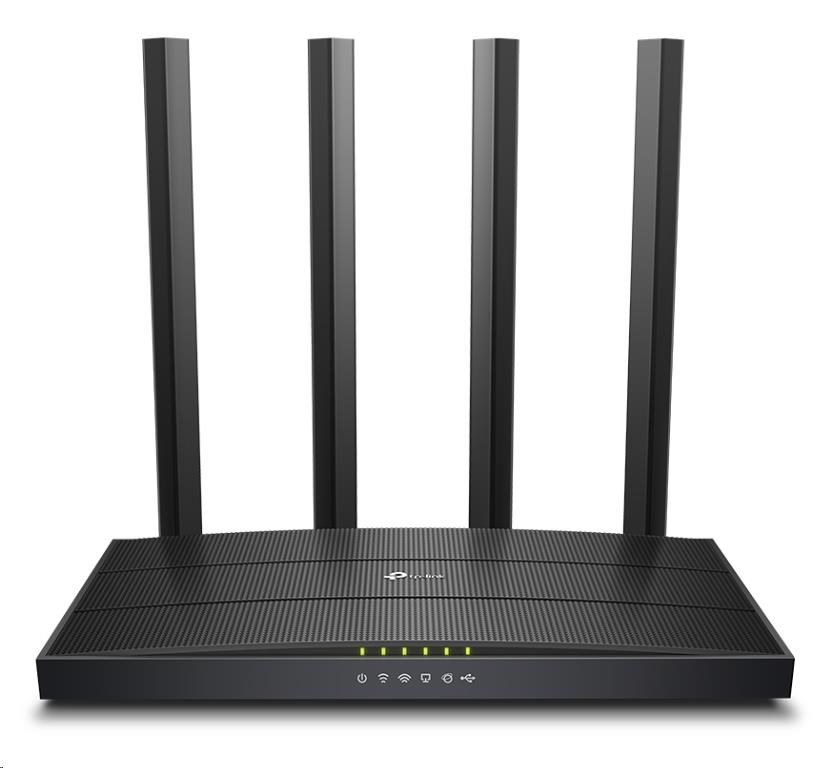 TP-Link Archer C6U OneMesh WiFi5 router (AC1200, 2,4GHz/5GHz, 4xGbELAN, 1xGbEWAN, 1xUSB2.0)