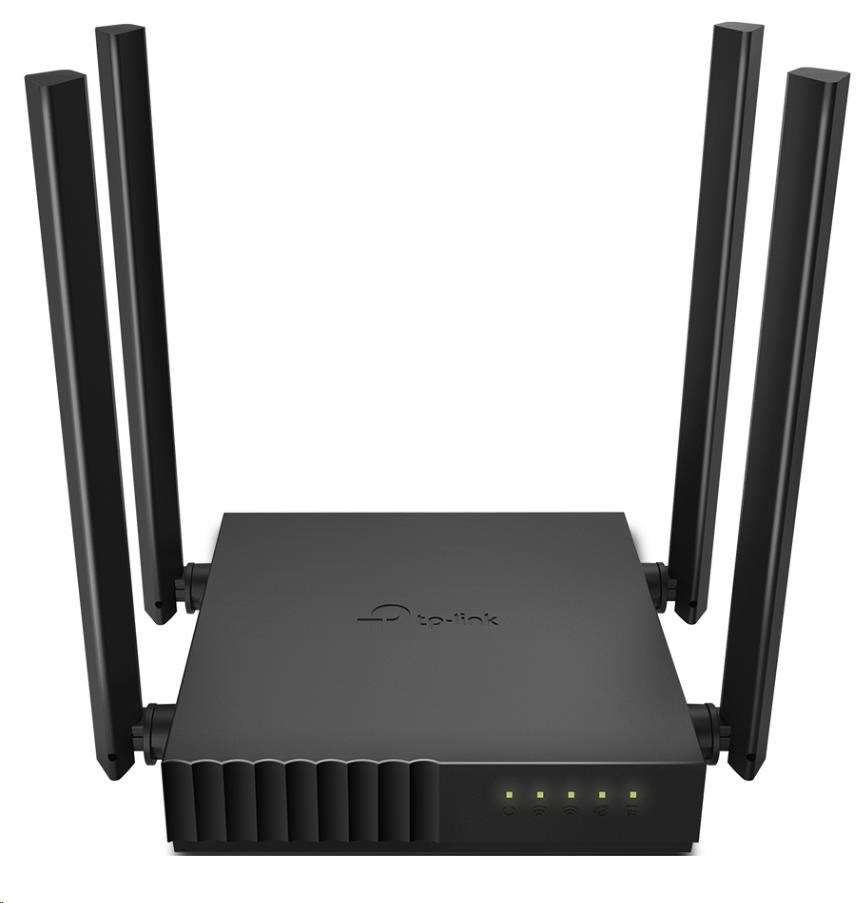 TP-Link Archer C54 WiFi5 router (AC1200, 2,4GHz/5GHz, 4x100Mb/s LAN, 1x100Mb/s WAN)