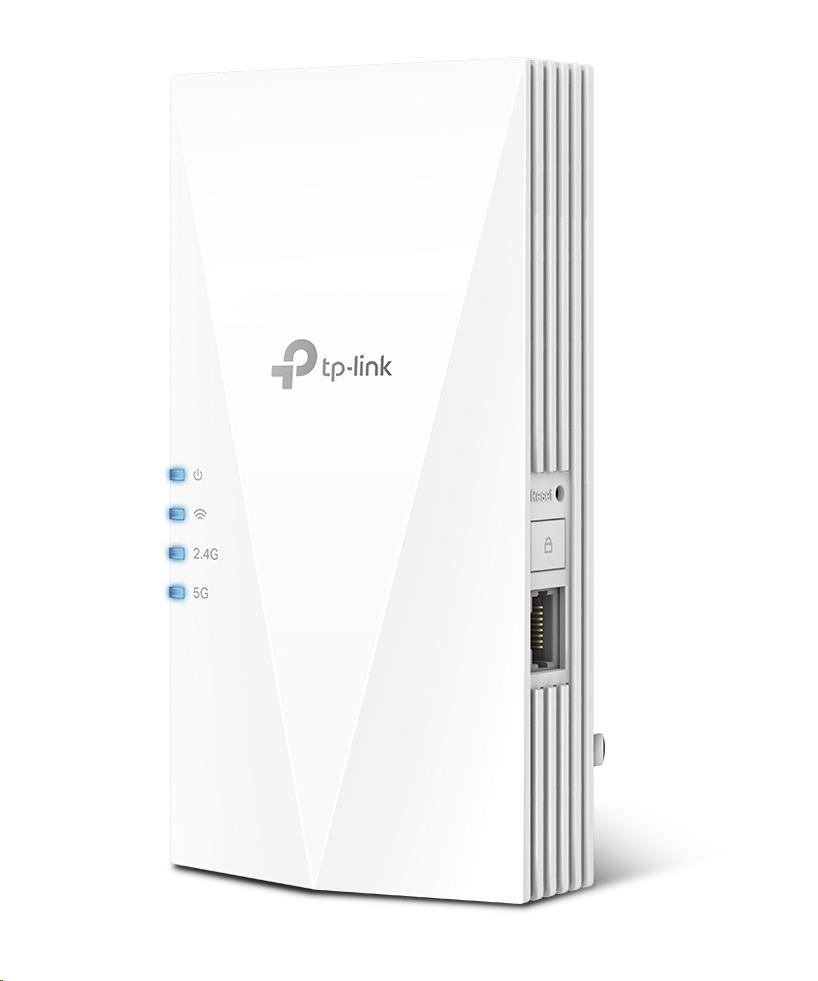 TP-Link RE700X OneMesh/EasyMesh WiFi6 Extender/Repeater (AX3000,2,4GHz/5GHz,1xGbELAN)