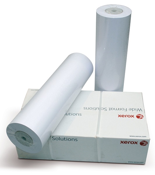 Plotrový papír, do inkoustové tiskárny, 1067 mm x 50 m x 50 mm, 80 g, XEROX