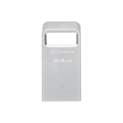 Kingston Flash Disk 64GB DataTraveler Micro 200MB/s Metal USB 3.2 Gen 1 DTMC3G2/64GB