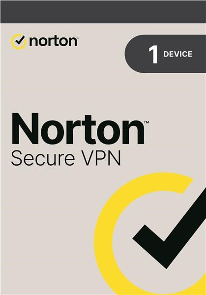 NORTON SECURE VPN ENG 1 uživatel pro 1 zařízení na 1 rok ESD 21420109