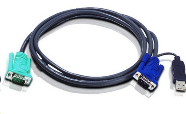 ATEN KVM sdružený kabel k CS-1708,1716, USB, 5m 2L-5205U