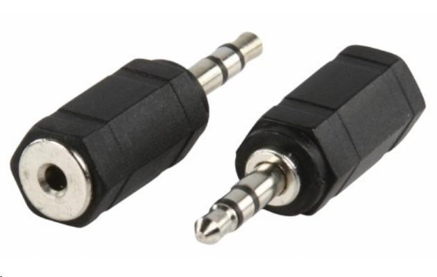 PREMIUMCORD Redukce 3,5mm stereojack M - 2,5mm stereojack F kjr-16