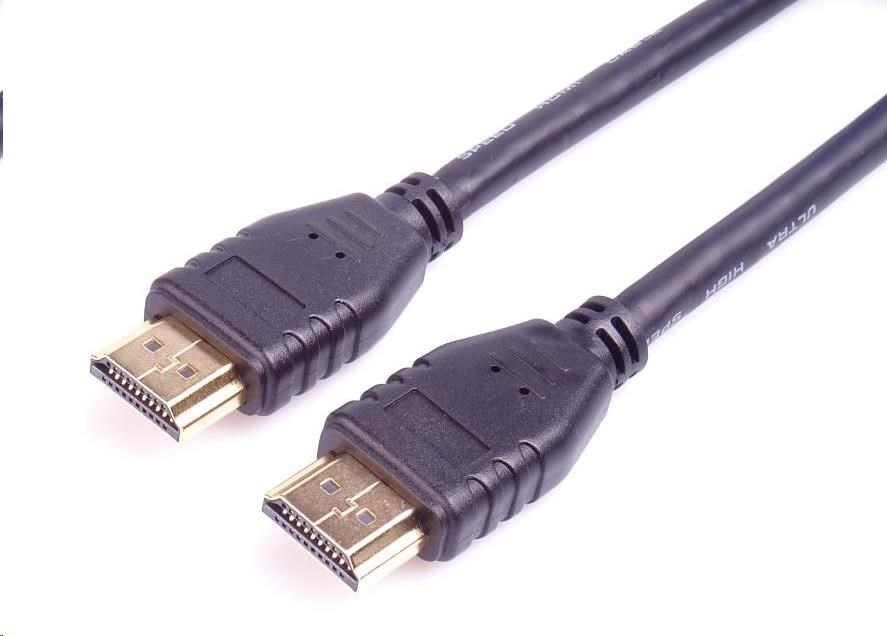 PREMIUMCORD Kabel HDMI 2.1 High Speed + Ethernet kabel 8K@60Hz, zlacené konektory, 5m kphdm21-5