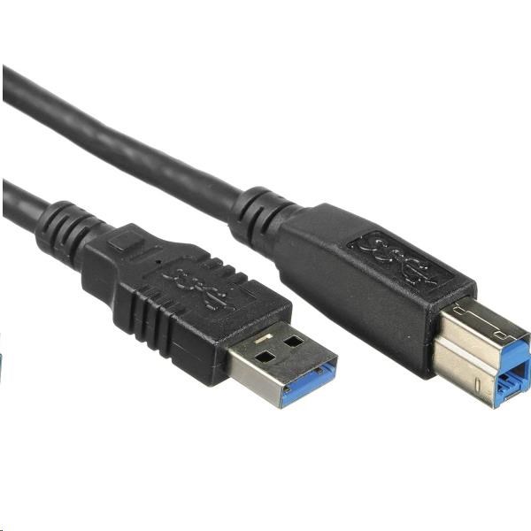 PREMIUMCORD kabel USB 3.0, Super-speed 5Gbps A-B, 9pin, 3m ku3ab3bk