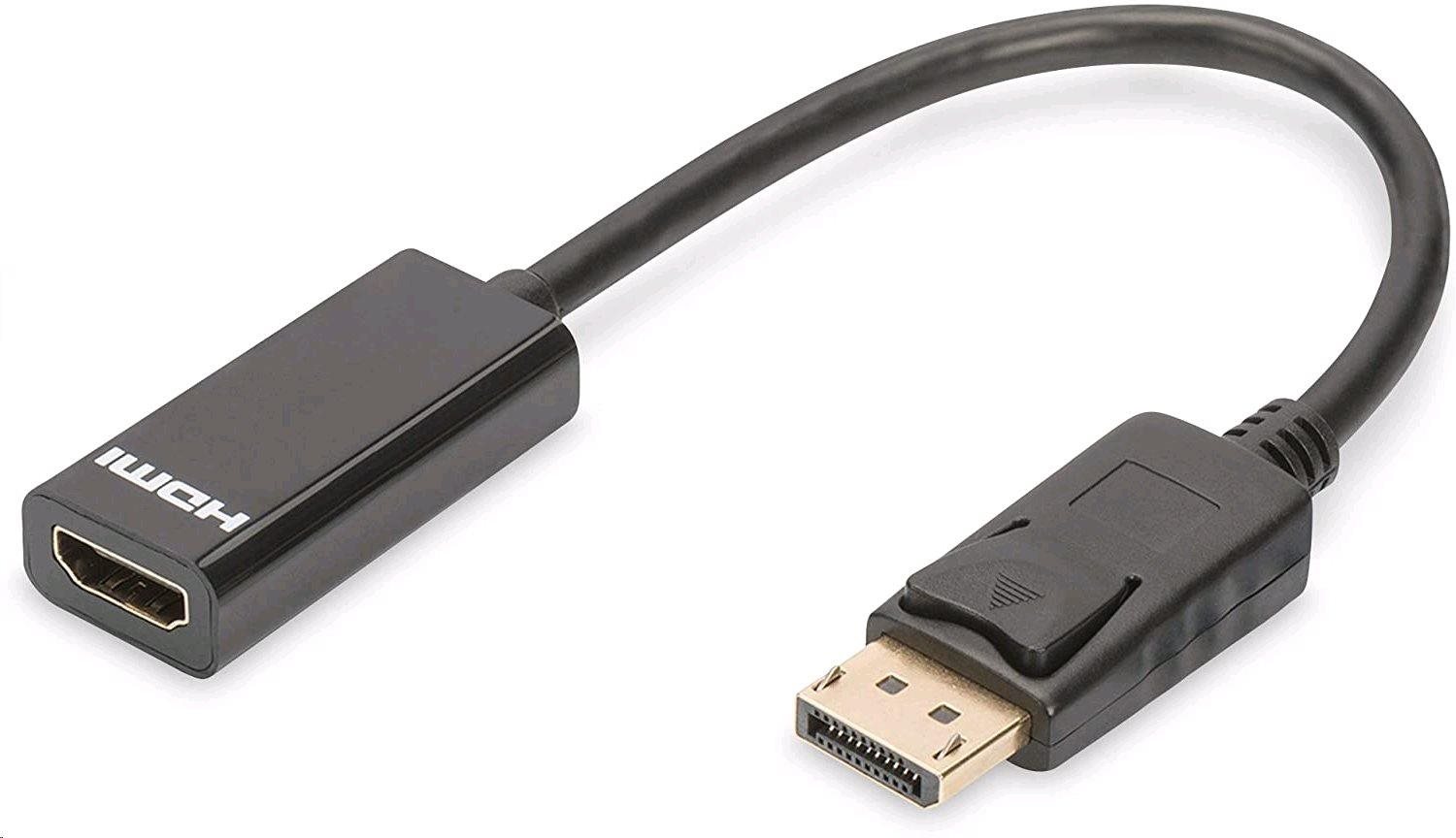 C-TECH adaptér Displayport na HDMI, M/F CB-AD-DP-HDMI