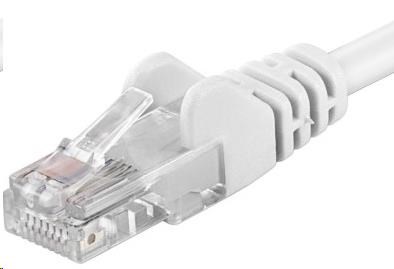 PremiumCord Patch kabel UTP RJ45-RJ45 CAT6 3m bílá sp6utp030W