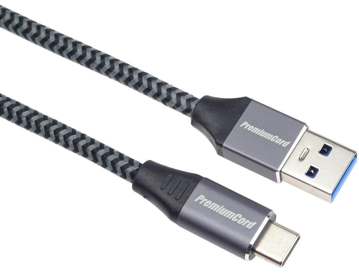 PremiumCord kabel USB-C - USB 3.0 A ku31cs05 0,5 m