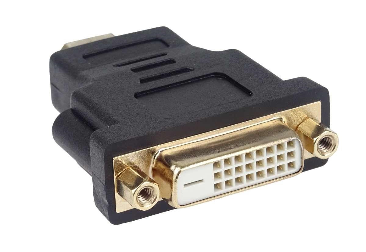 PremiumCord adaptér HDMI A - DVI-D M/F, pozlacené konektory kphdma-1