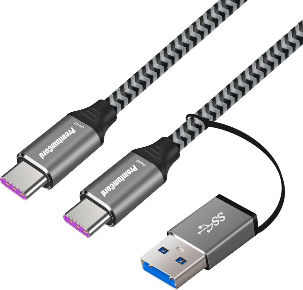 Premiumcord ku31cq2 USB-C (USB 3.2, 5A,20Gbit/s)