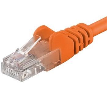 PremiumCord Patch kabel UTP RJ45-RJ45 CAT6 0.25m oranžová sp6utp002E