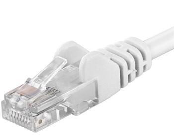 PremiumCord Patch kabel UTP RJ45-RJ45 CAT6 0.25m bílá sp6utp002W