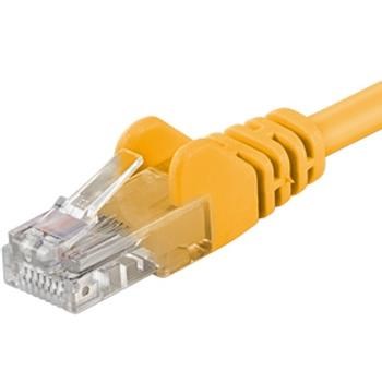 PremiumCord sp6utp010Y Patch UTP RJ45-RJ45 CAT6, 1m, žlutý