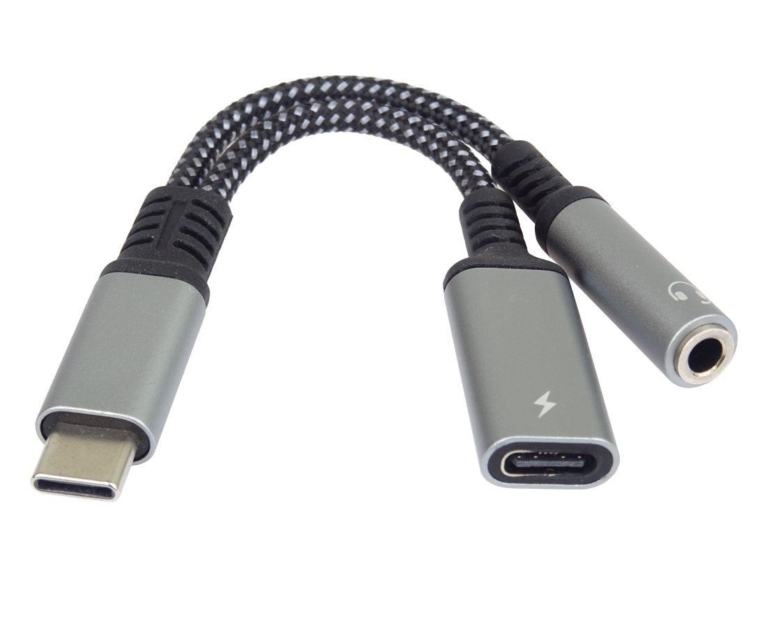 PremiumCord USB-C /3,5mm jack s DAC chipem ku31zvuk04