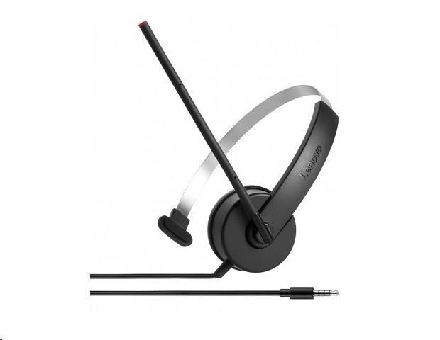 LENOVO sluchátka 100 USB Mono Headset 4XD1B61617