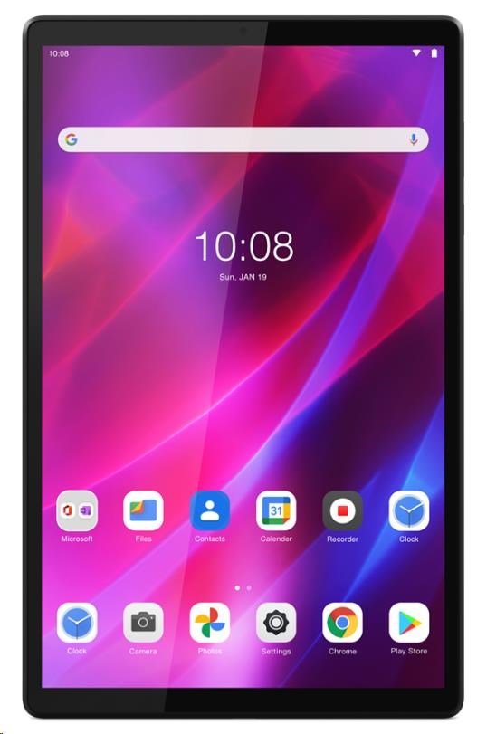 LENOVO TAB K10 Tablet (TB-X6C6F) - MTK P22T,10.3" WUXGA IPS,4GB,64GB eMMC,MicroSD,7500mAh,Android 11