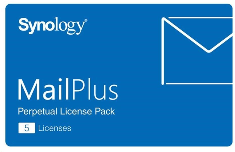 Synology MailPlus 5 Licenses - kartička, lifetime