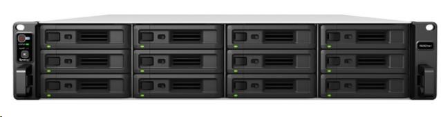 Synology RS3621xs+ RackStation (8C/XeonD-1541/2,1-2,7GHz/8GBRAM/12xSATA/2xUSB3.2/4xGbE/2x10GbE/2xPCIe/RP)