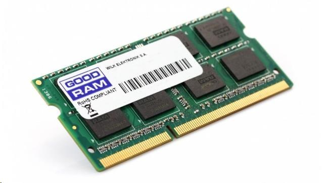 SODIMM DDR3 8GB 1600MHz CL11, 1.35V GOODRAM (GR1600S3V64L11/8G)