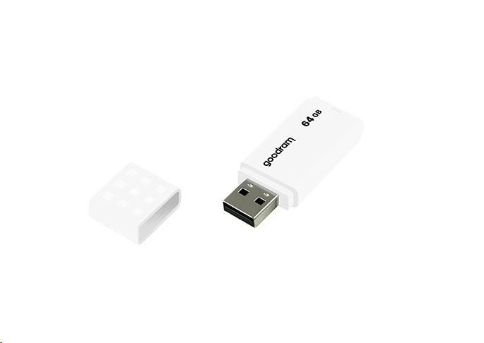 GOODRAM Flash Disk 64GB UME2, USB 2.0, bílá UME2-0640W0R11