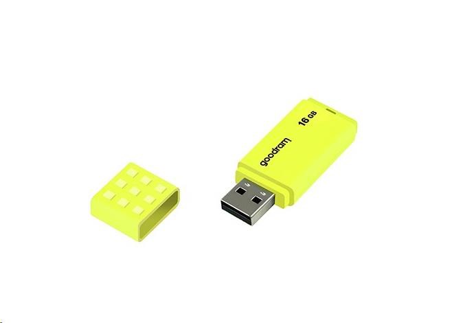 GOODRAM Flash Disk 16GB UME2, USB 2.0, žlutá UME2-0160Y0R11