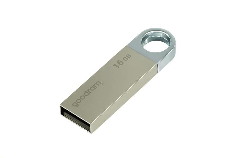 GOODRAM Flash Disk UUN2 16GB USB 2.0 stříbrná UUN2-0160S0R11