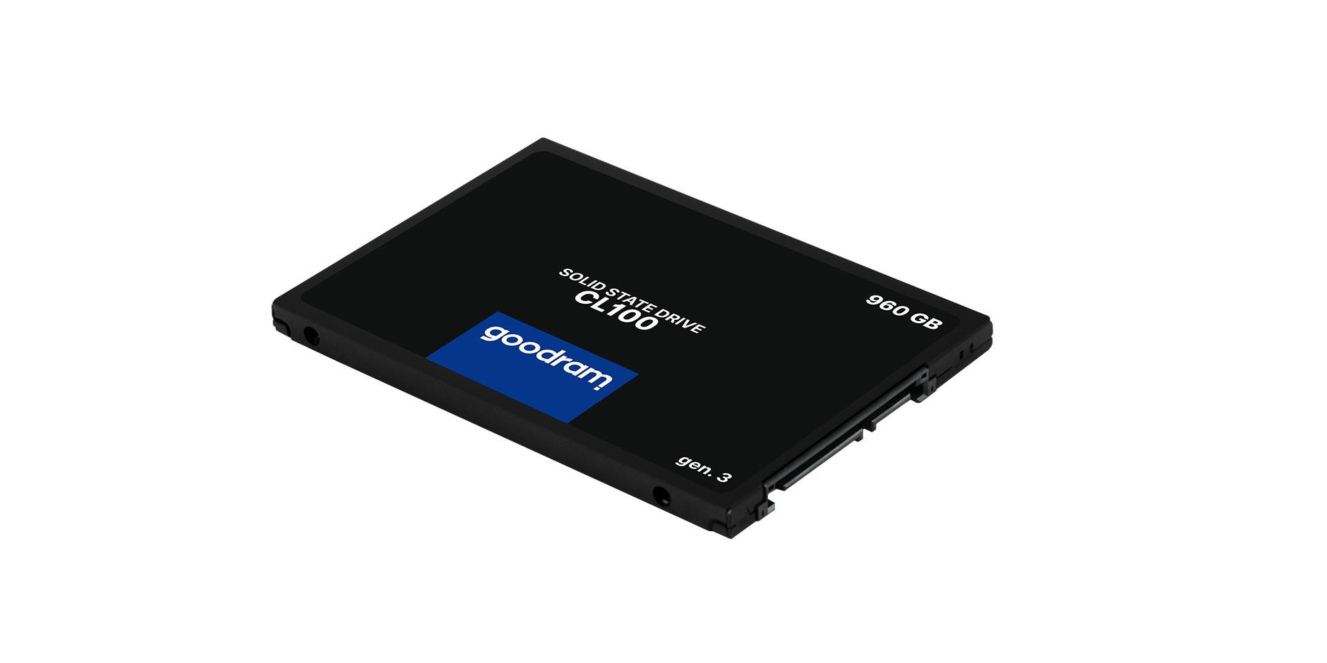 GOODRAM SSD CL100 Gen.3 960GB SATA III 7mm, 2,5" SSDPR-CL100-960-G3