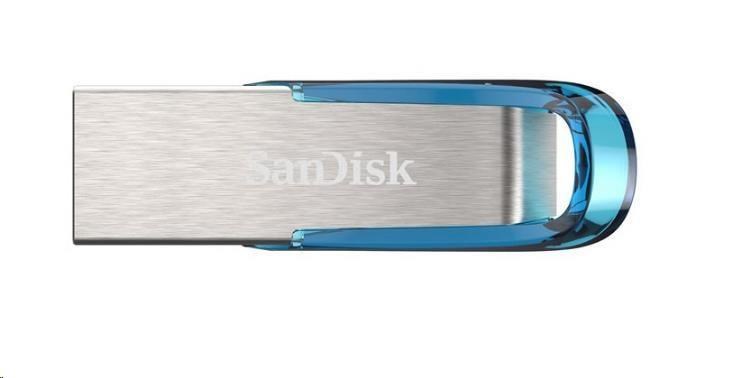 SanDisk USB flash disk 64GB Ultra Flair™ USB 3.0 tropická modrá (SDCZ73-064G-G46B)