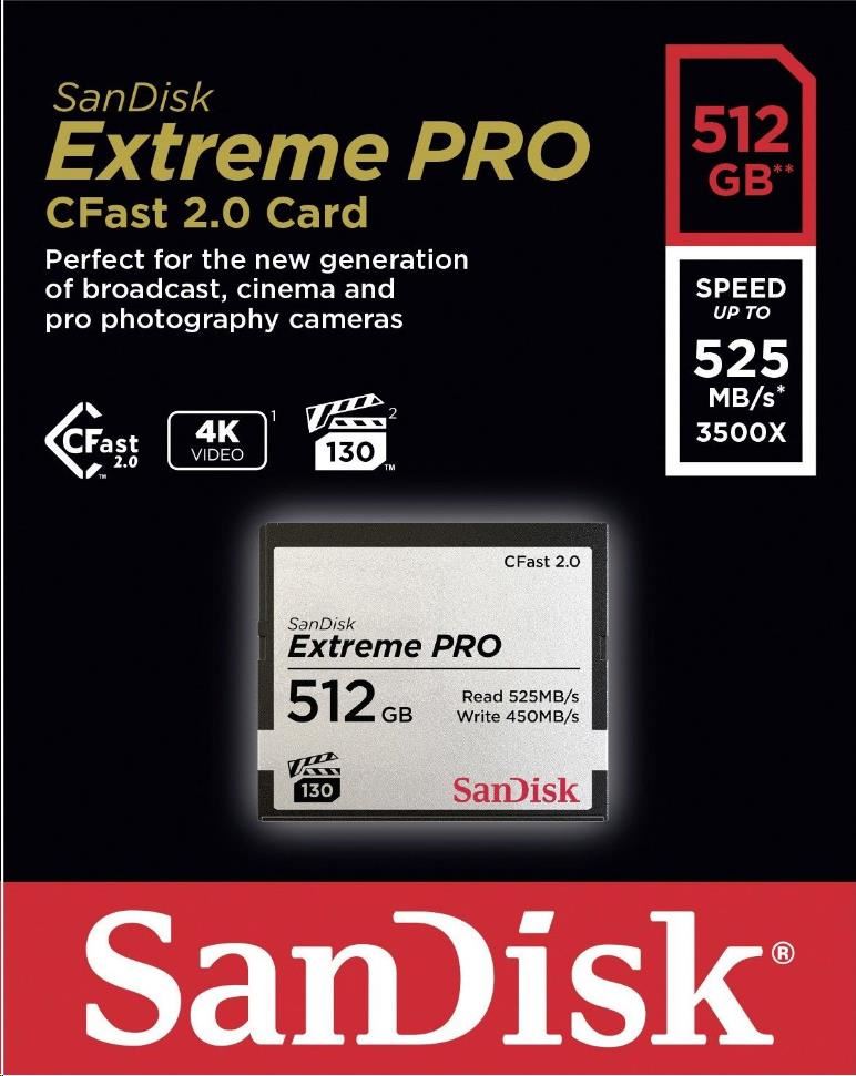 SanDisk 512GB SDCFSP-512G-G46D