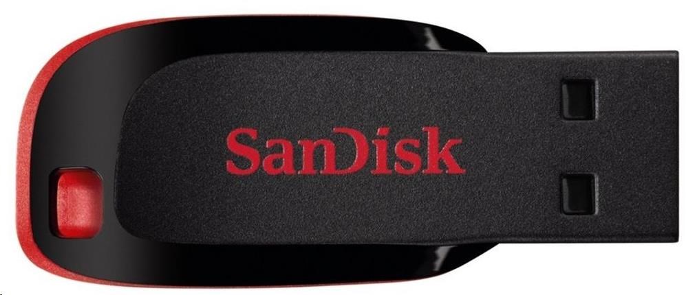 SanDisk Flash Disk 128GB Cruzer Blade, USB 2.0, černá SDCZ50-128G-B35