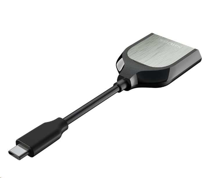 SanDisk čtečka karet, USB Type-C Reader for SD UHS-I and UHS-II Cards SDDR-409-G46