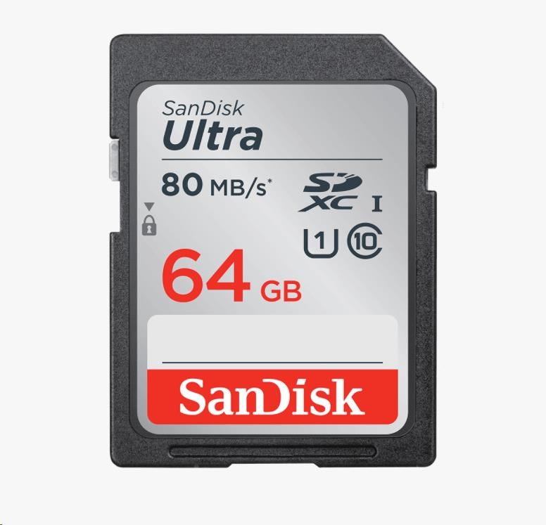 SanDisk SDXC UHS-I 64GB SDSDUNR-064G-GN3IN