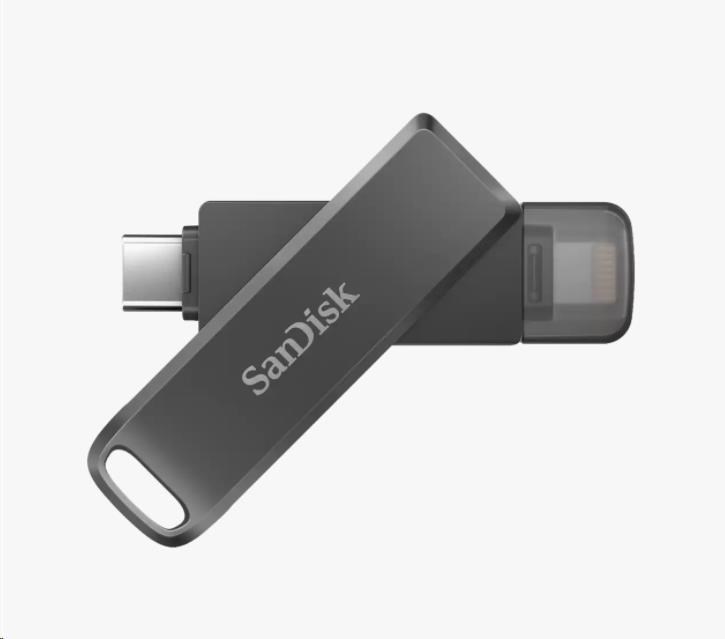 SanDisk Flash Disk 256GB iXpand Luxe, USB-C + Lightning SDIX70N-256G-GN6NE