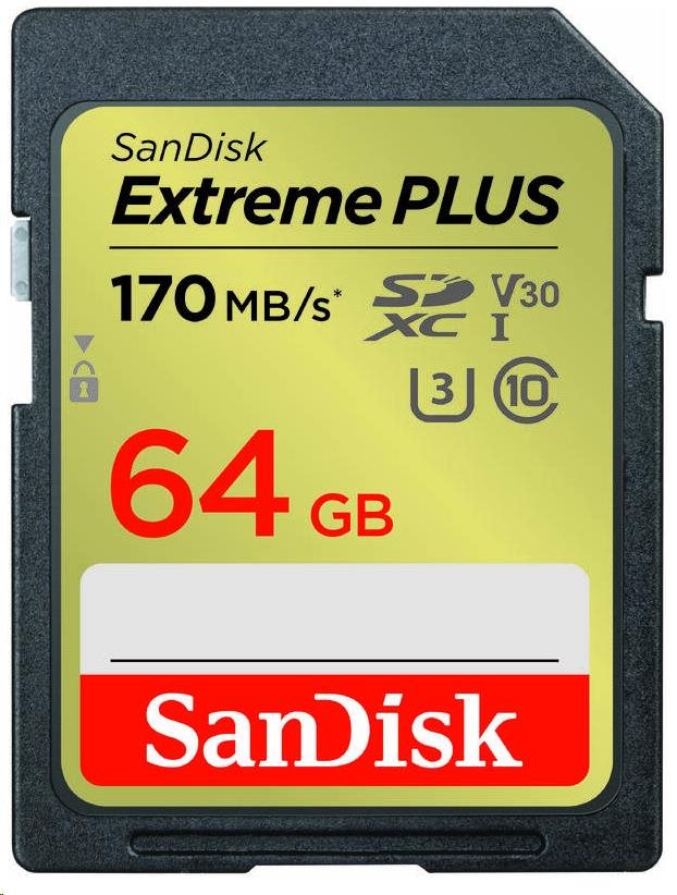 SanDisk SDXC UHS-I U3 64GB SDSDXW2-064G-GNCIN