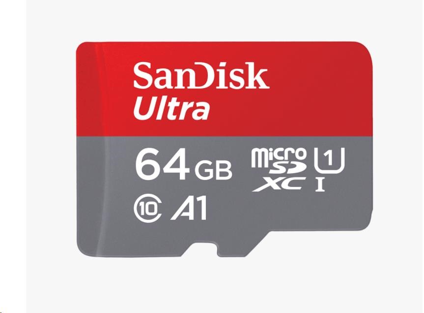 SanDisk microSDXC UHS-I U1 64 GB SDSQUAB-064G-GN6MA