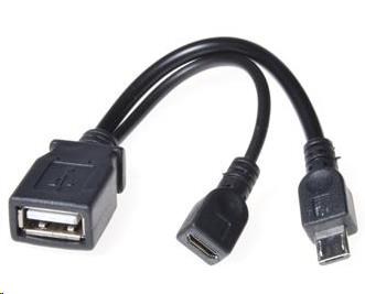 PremiumCord kur-18 USB A/female Micro USB/female - Micro USB/male OTG