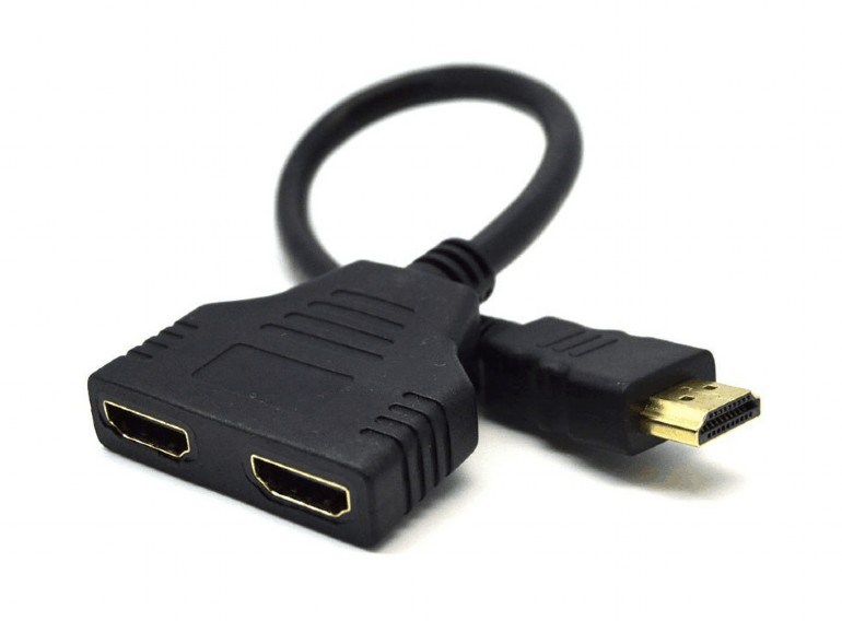 GEMBIRD Dat přepínač  HDMI splitter, pasivní, kabel, 2 cesty (DSP-2PH4-04)