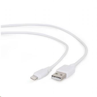 Gembird CC-USB2-AMLM-2M-W USB 2.0 Lightning, 2m, bílý