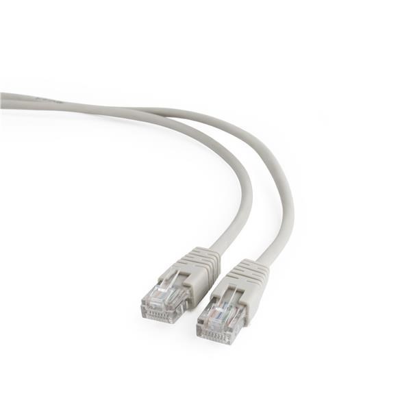 GEMBIRD kabel patchcord CAT5e UTP 1,5m, šedý PP12-1.5M