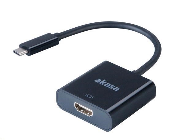 AKASA adaptér USB Type-C na HDMI AK-CBCA04-15BK