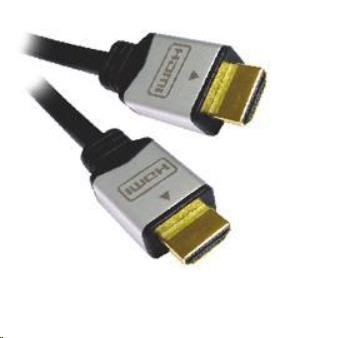 PREMIUMCORD Kabel HDMI A - HDMI A M/M 2m zlacené a kovové HQ konektory, 4K kphdmg2