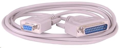 PREMIUMCORD Kabel seriový k tiskárně 9F-25M 2m klt1-2