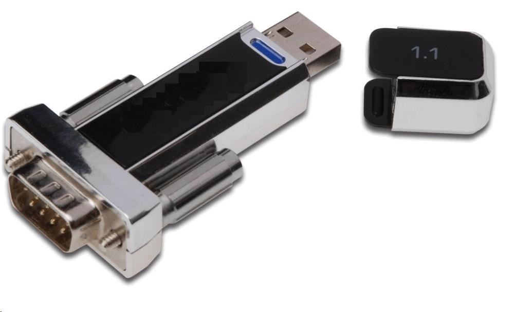 PremiumCord USB - RS 232 převodník krátký ku232x