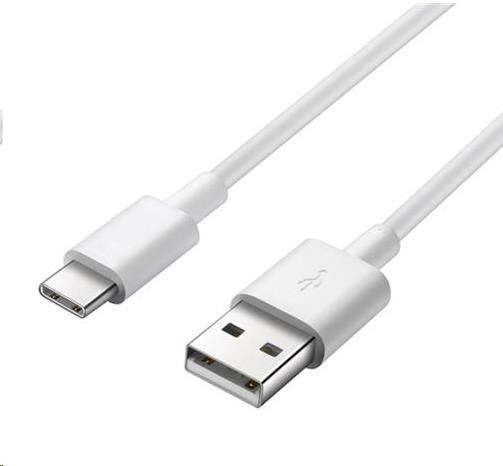 PremiumCord Kabel USB 3.1 C/M - USB 2.0 A/M, rychlé nabíjení proudem 3A, 10cm, bílá ku31cf01w