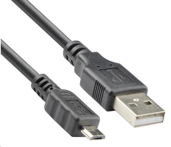 PREMIUMCORD Kabel micro USB 2.0, A-B 1,5m kabel navržený pro rychlé nabíjení ku2m15f