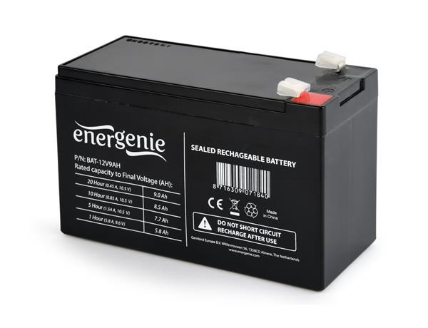 GEMBIRD ENERGENIE Baterie do záložního zdroje, 12V, 9AH BAT-12V9AH