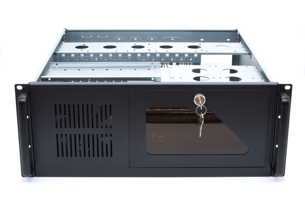 1stCOOL IPC serverová skříň 4U-450, 19" Rack Black, bez zdroje